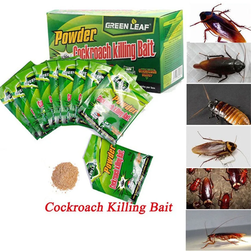 50 шт. эффективная приманка для уничтожения тараканов роаха, пестицид инсектицид противопаразитный отпугиватель, Отпугиватель