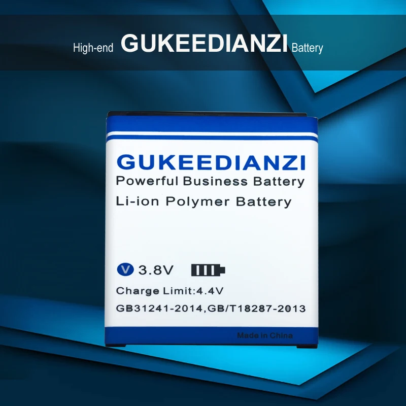 GUKEEDIANZI батарея мобильного телефона EB-BJ100BBE для Samsung Galaxy J1 SM J100 J100F J100H J100M 1850mAh сменные батареи