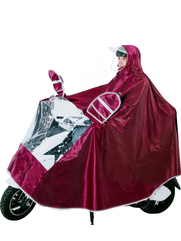 Водонепроницаемый велосипедный дождевик куртка женское пончо для путешествий