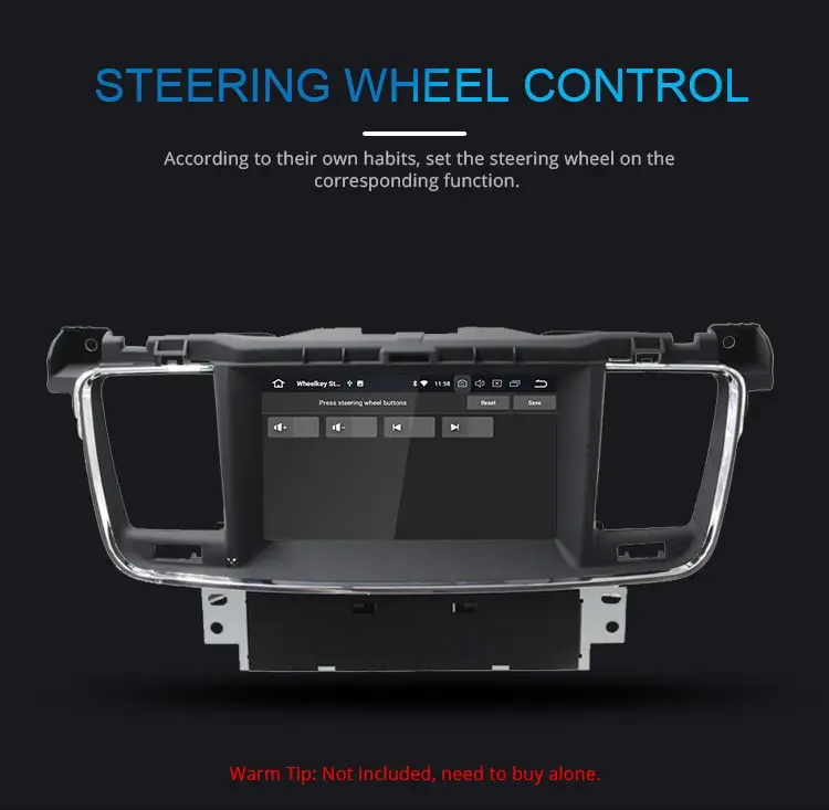 Top JDASTON Android 9.0 Car DVD Player For PEUGEOT 508 Stereo GPS Navigation multimedia Auto Audio Radio Octa Cores 4G+64G Headunit 10