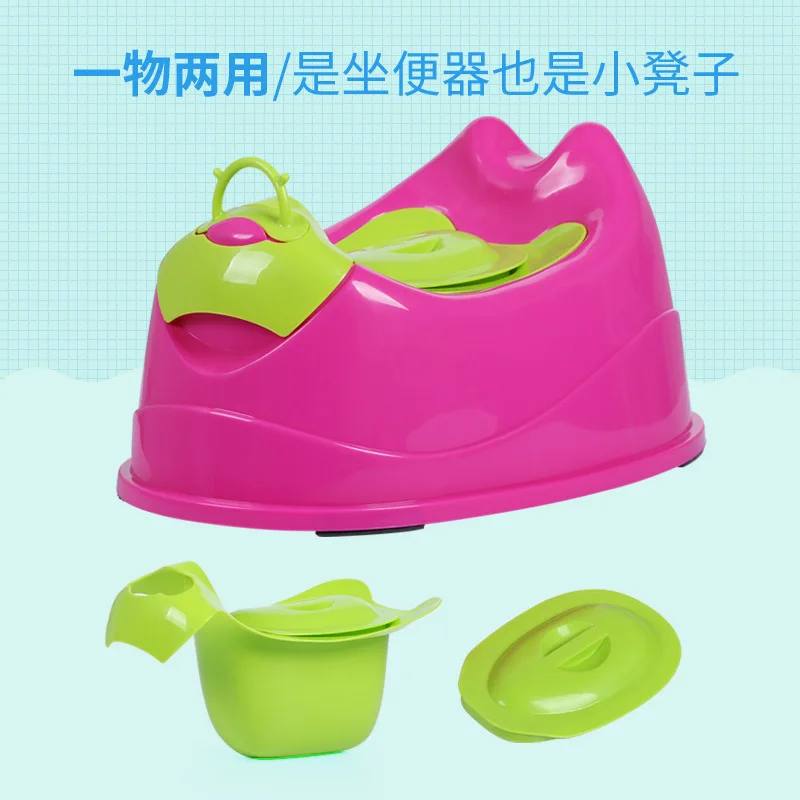 

SOURCE New Style Thick Large Size CHILDREN'S Toilet Baby Shit Useful Product Infants Car Mounted Chamber Pot