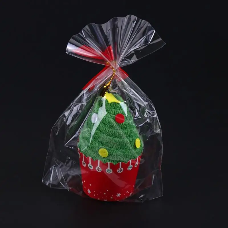 Рождественский подарок кекс Хлопковое полотенце Natal Noel Новогоднее украшение navidad рождественские украшения для дома детские подарки