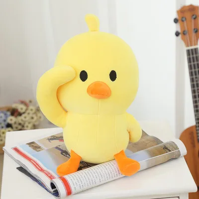 Креативный мультфильм детская Подарочная ткань кукла желтая утка duck dude плюшевая игрушка