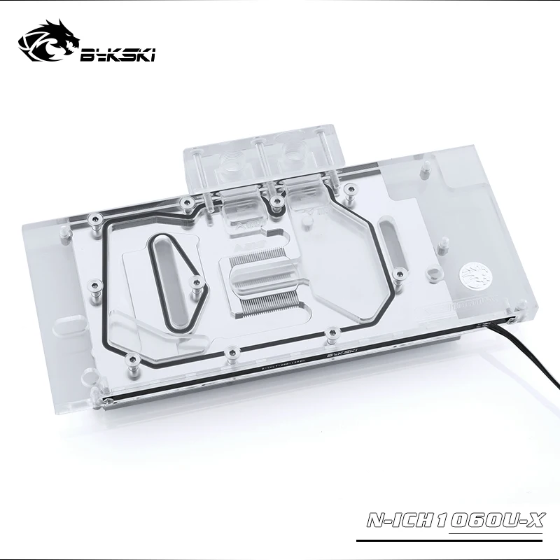 Bykski водный блок для INNO3D GTX 1060 Ultra водяное охлаждение GPU Блок кулер VGA материнская