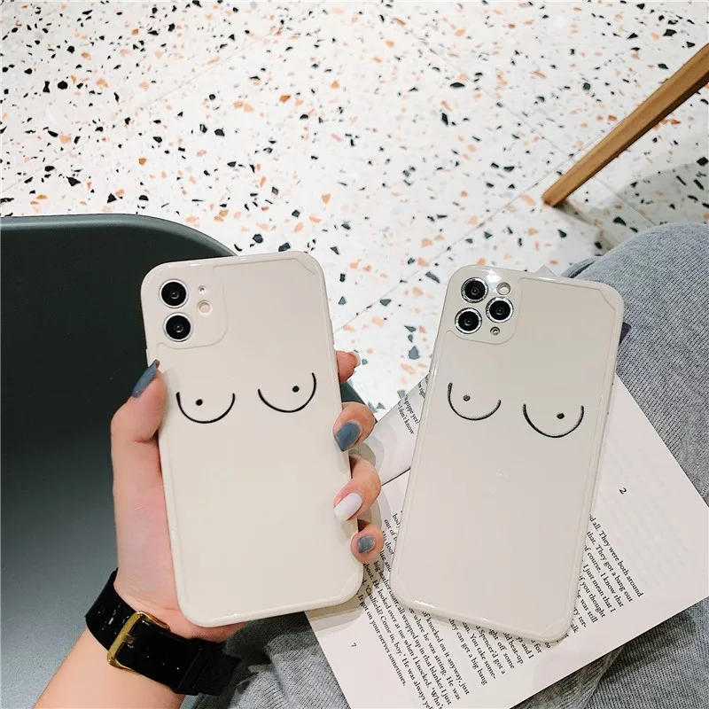 

personality Literary connotation girl Phone Cover Case For Iphone X 11 pro Xs Max Xr 10 8 7 Plus SE 4.7 Luxury soft Coque Fundas