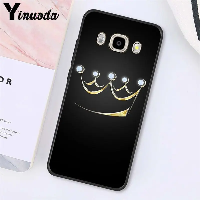 Cartoon Crown King and Queen  