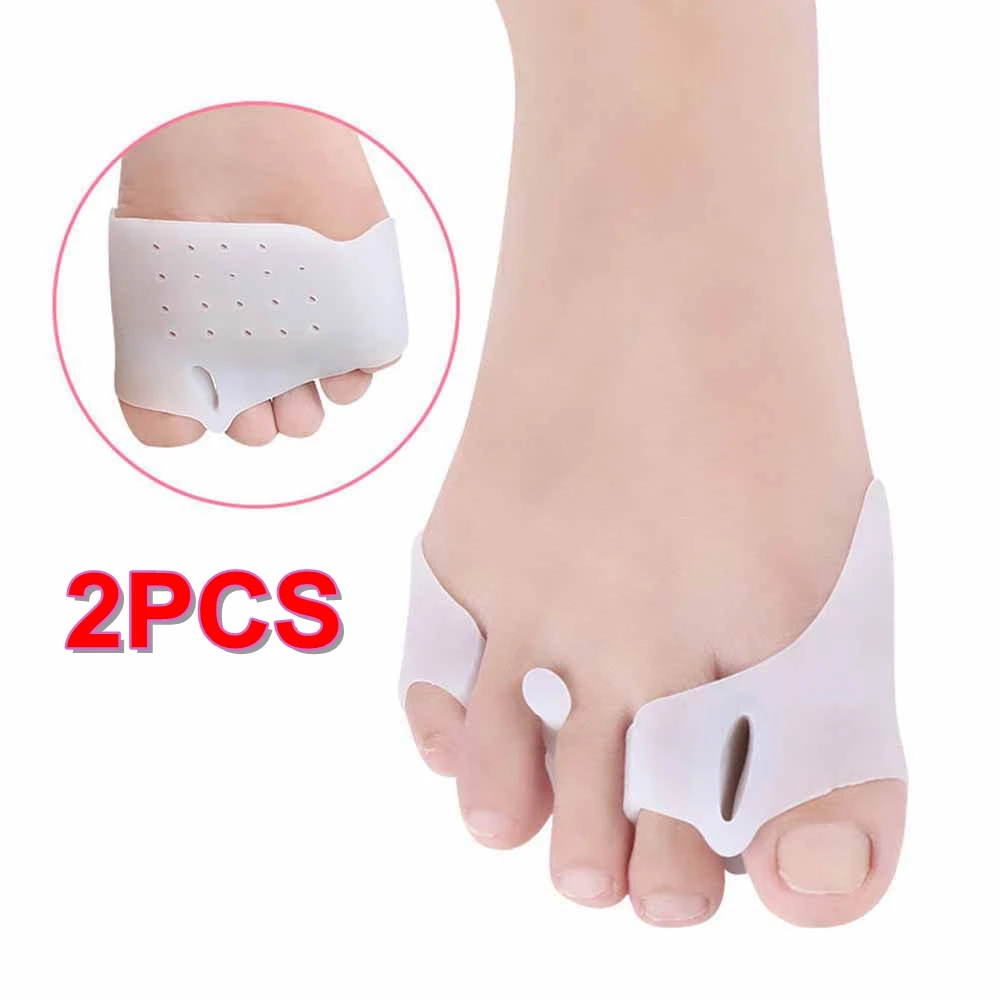 Bunion эластичный корректор-разделитель для пальцев сплиттер Bunion ортопедический, облегчающий боль протектор Hallux стопа с вальгусной деформацией уход многоразовый 1 пара
