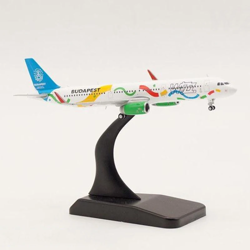 1:400 масштаб Airbus A321 WIZZ венгерские авиалинии сплав самолетов модели самолета самолет дисплей Модель Коллекционная игрушка