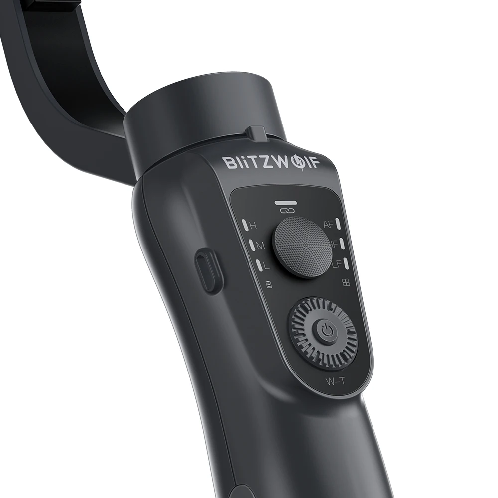BlitzWolf BW-BS14 3-осевой портативный Bluetooth-стабилизатор карданного подвеса для iPhone Youtube Vlog Xiaomi Huawei Мобильные телефоны Смартфон Прямая трансляция Видеосъемка Travel Tour Tiktok