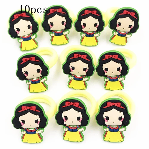 20-10pcs 10 шт./лот, заколки для волос с Микки и Минни, популярные Мультяшные резинки для волос, повязка на голову, рождественские аксессуары для волос для девочек, заколки для волос - Цвет: 20-10pcs