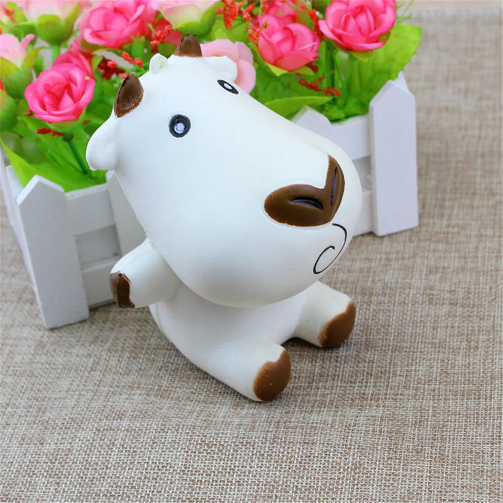 Игрушки для отдыха squishi squishies мягкий милый кот Мягкий медленно поднимающийся крем Ароматические декомпрессионные игрушки для снятия стресса D30830 - Цвет: White