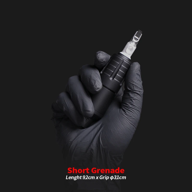 Клеймо CNC роторная Татуировка короткая ручка RCA соединение тату машина наборы