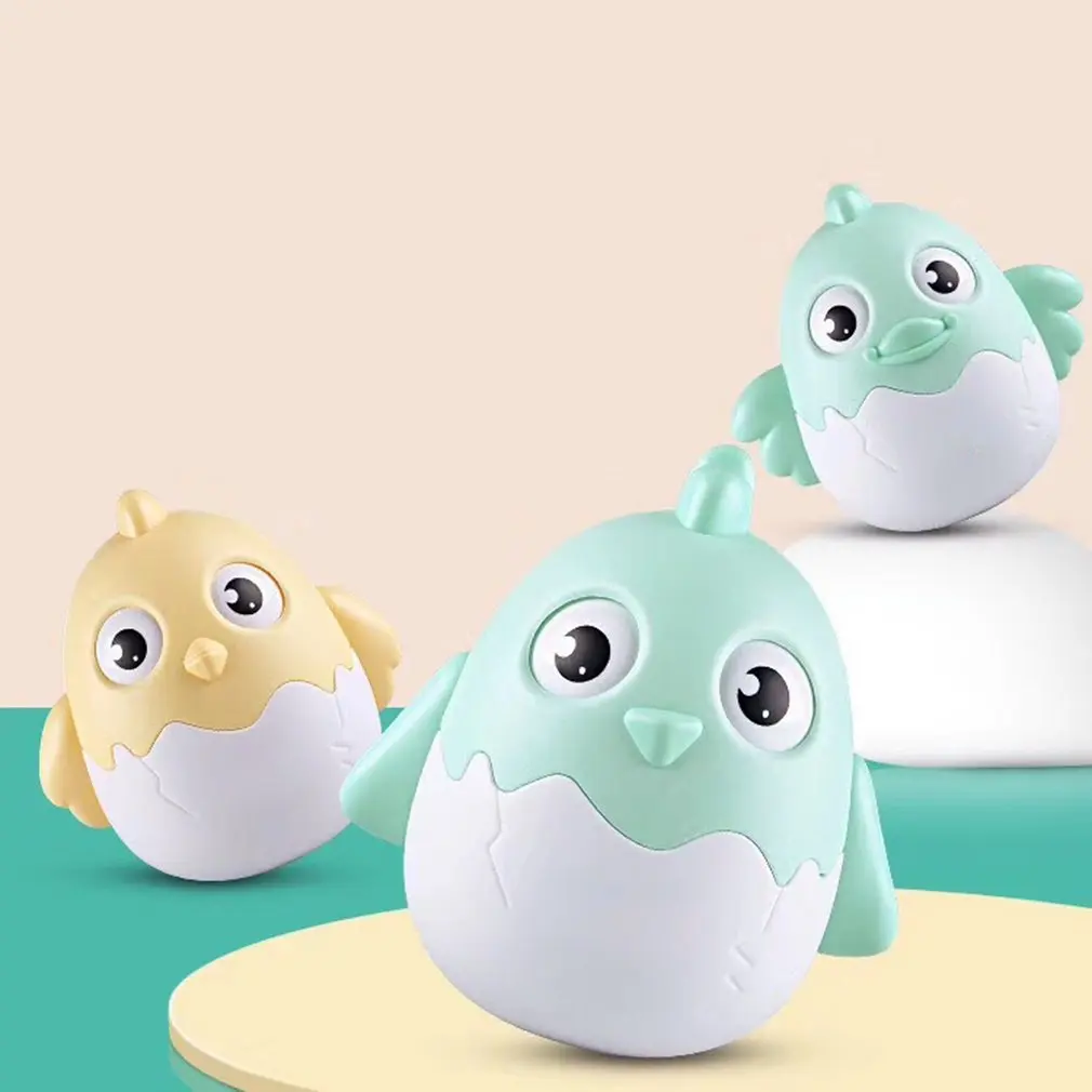Забавная игрушка в форме курицы, может моргнуть и кивать, игрушка для питомца, детская погремушка, развивающие игрушки, Подарочные игрушки, погремушки