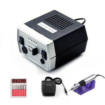 

35000/20000RPM Electric Nail Drill Machine Manicure Pedicure Machine 6 Milling Cutters Accessories Nail Files Manicure Tool Kits