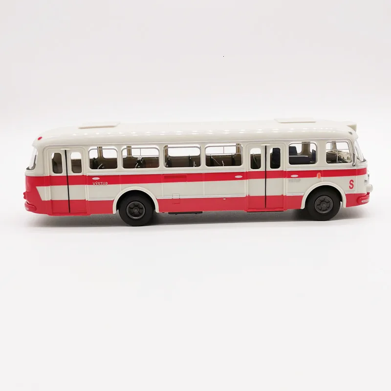 Подарочной коробки, упаковка автобуса, 1:43 Abs пластик Skoda 706 RTO автобус, моделирование пластиковые раздвижные игрушки, высокое качество подарок