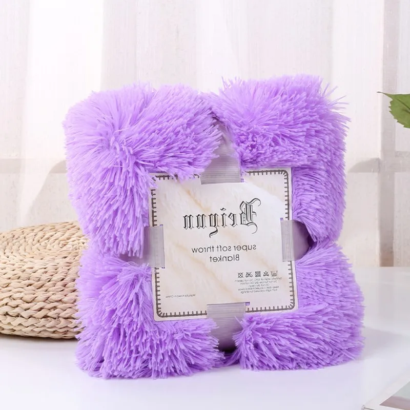violet Г. Удобное Хлопковое одеяло для новорожденных зимнее мягкое теплое одеяло для дивана/детское одеяло для маленьких мальчиков и девочек фланелевое одеяло для пеленания - Цвет: violet