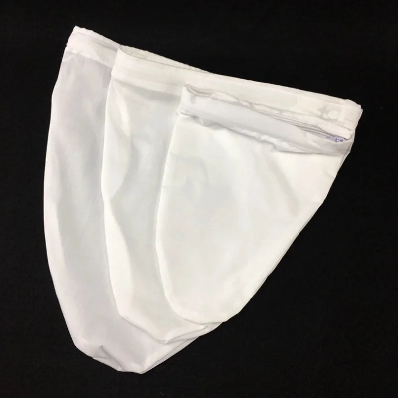 Tea Filter Bag Ring Nut Milk Coffee Drip Strainer Stainless Steel Tea Filter JS21