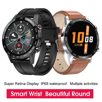 

New L16 Smart Watch Men IP68 Waterproof Bluetooth Call Blood Pressure Fashion Wristbands Bracelet Fitness Smart Watch PK L13 L7