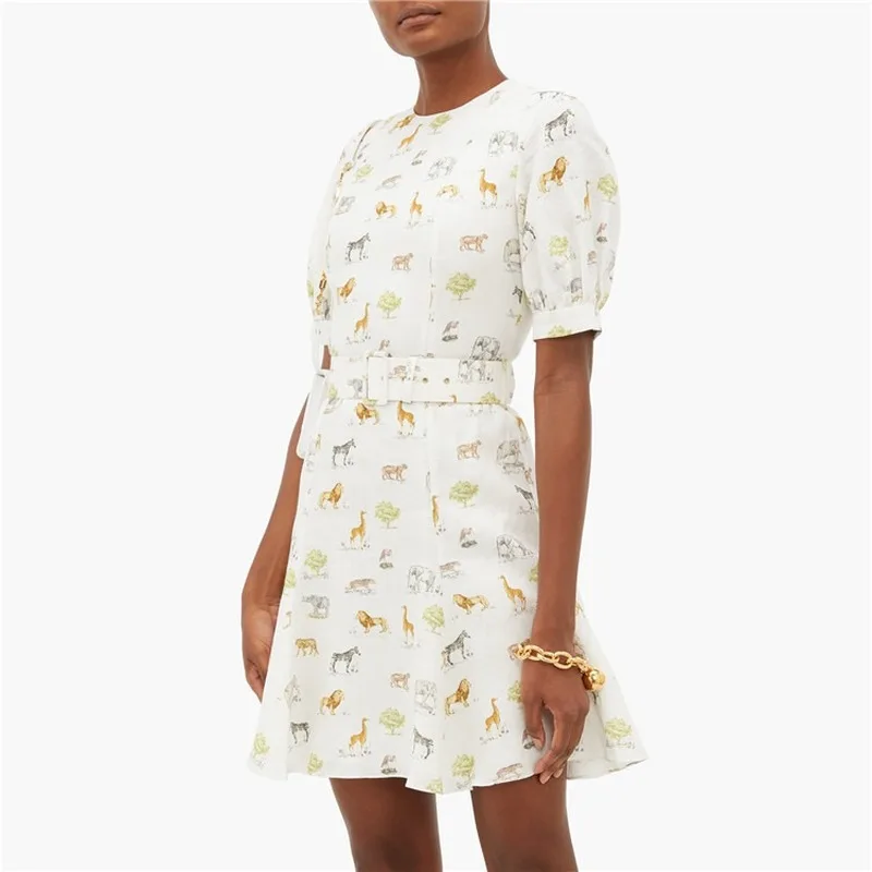 Новинка 2020 летнее повседневное женское платье с блестками коротким рукавом