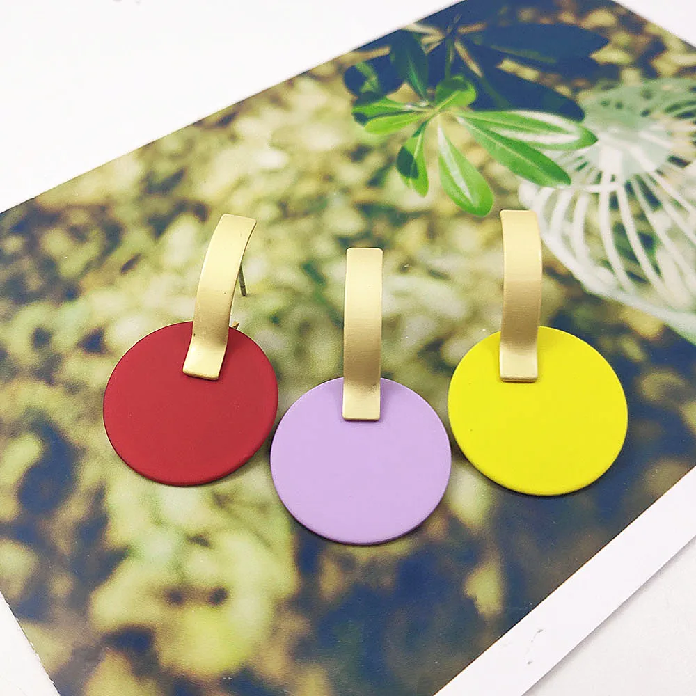 

Fashion Irregular Earrings Matte Golden Wave Drop Earrings Geometric Earrings for Women Wedding Jewelry Earrings 2019 P909