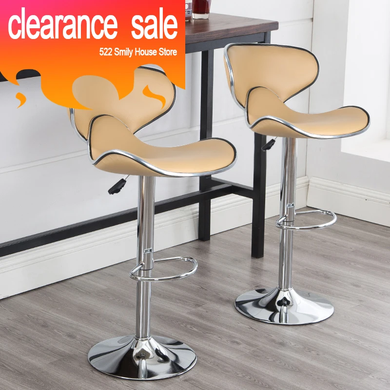 Распродажа! 2 шт./компл. Регулируемые вращающиеся барные стулья Красочные