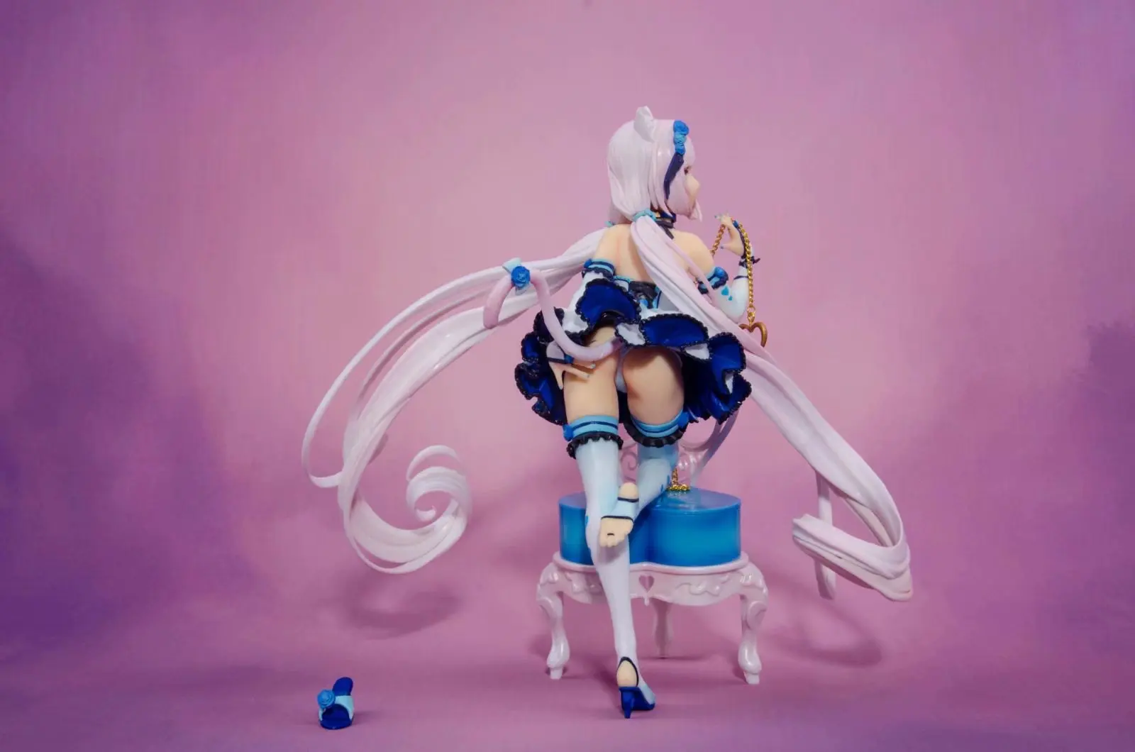 Nekopara Chocolate And Vanilla Underwear Chocolate Vanilla Stance Chair Version Garage Kit
