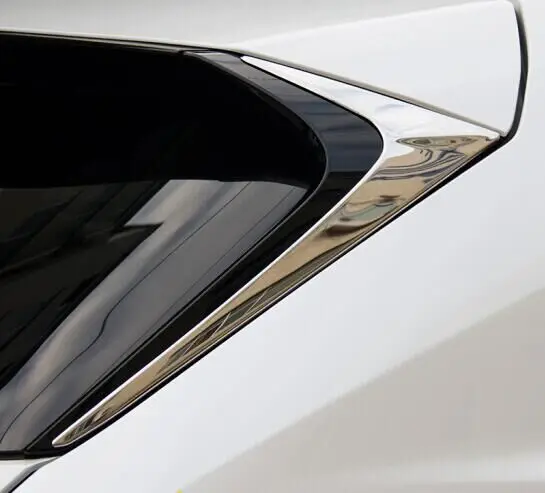 Автомобильный Стайлинг из нержавеющей стали Задняя отделка окна для Lexus NX 200 200t 300h