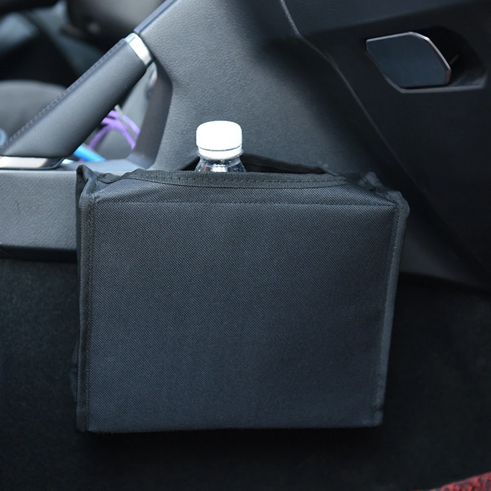 Car storage box car garbage bag barrel car trash Portable Drive Bin Hanging Wastebasket back seat can Multi-function Trash Can