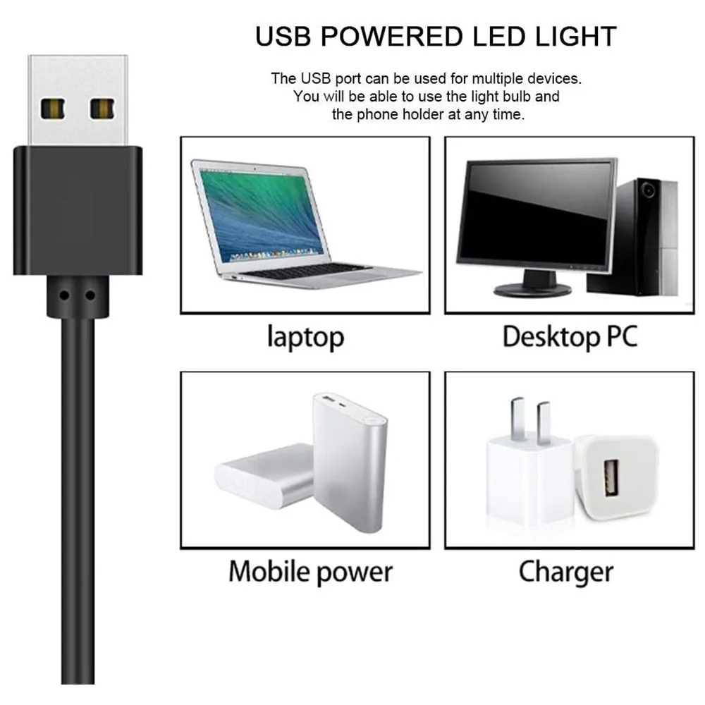 Selfie Ring Light with Cell Phone Holder Stand (5)