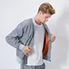 Autumn winter men reflective jacket night reflect light bomber pilot jackets windbreaker men nightclub DJ singer stage costume 6