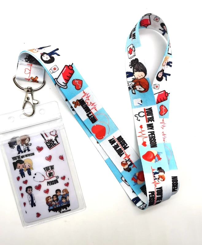 Хит продаж 1 предмет с принтом медсестры шнурки ID держателей карт шейные платки