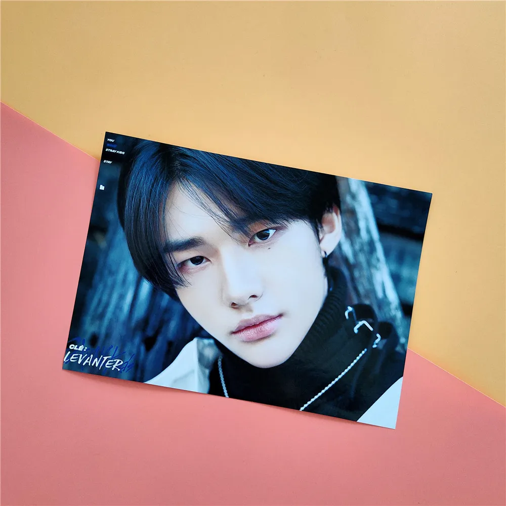 2 шт./компл. 21*30 см Kpop бродячий детский плакат альбом левантер фото самоклеящийся HD Альбом Плакат Наклейка Банг Чан Феликс Hyunjin