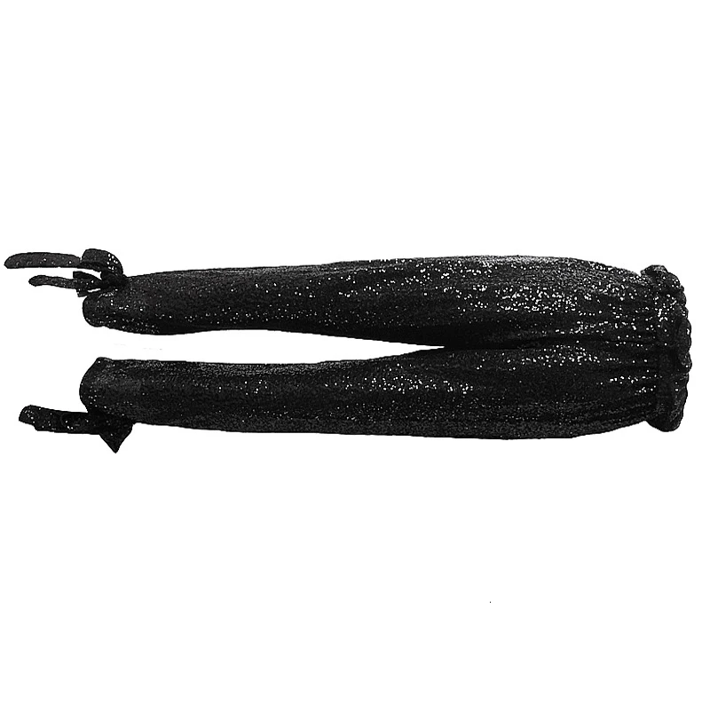 DEAT, осень, тяжелые черные длинные штаны с блестками, женские штаны с высокой талией, женские брюки 19J-a52