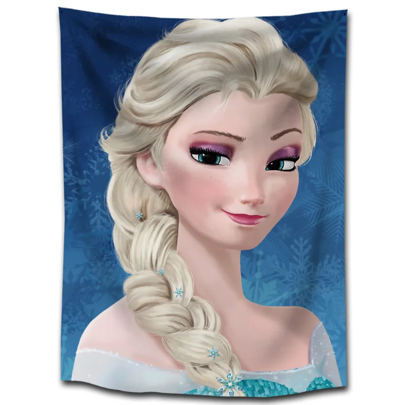Frozen party decoration 75*100cm wall tapestry decoration Frozen party exclusive wall tapestry everyone's favorite