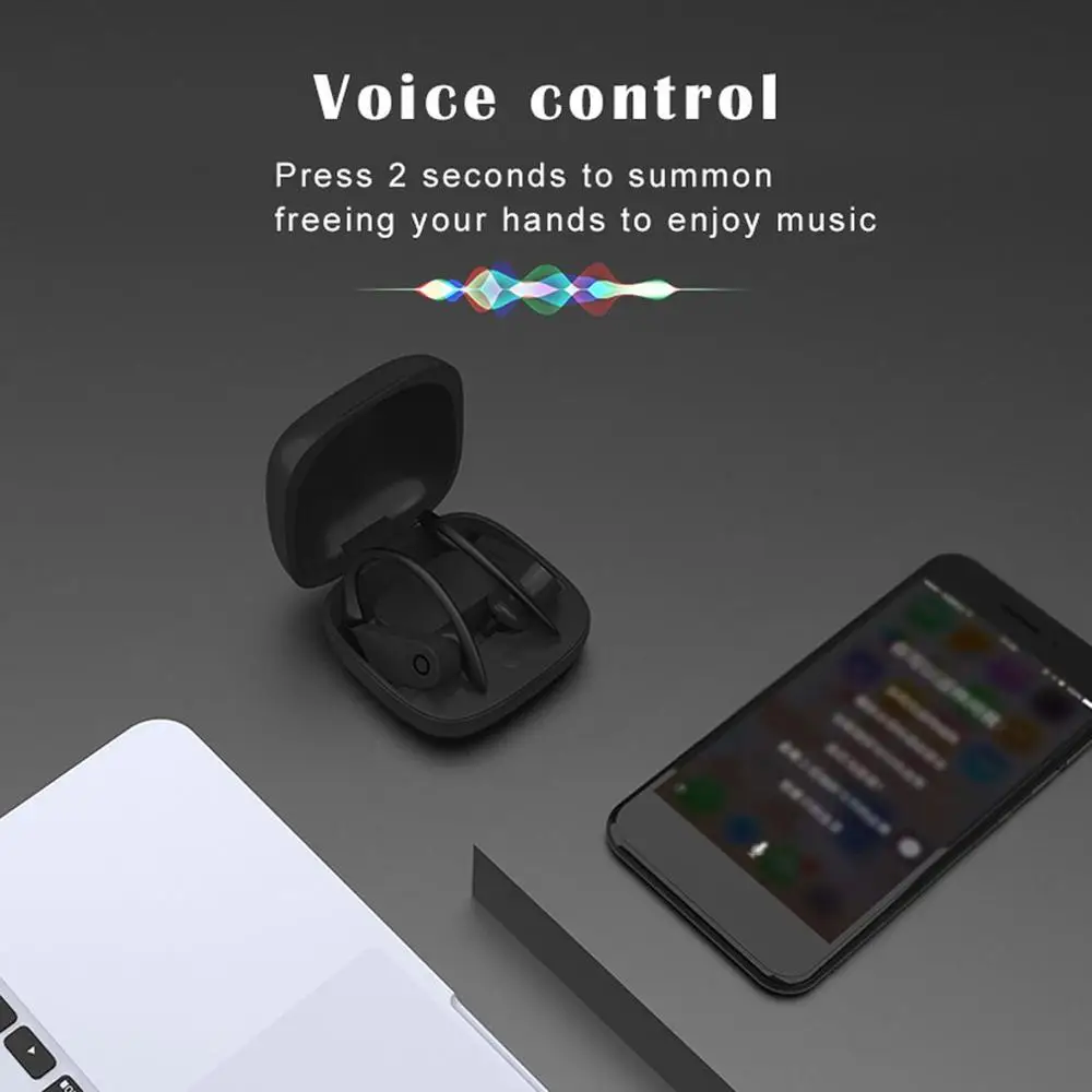 B10 True Bluetooth 5,0 наушники TWS беспроводные наушники спортивные наушники с громкой связью 3D стерео игровая гарнитура с микрофоном зарядная коробка