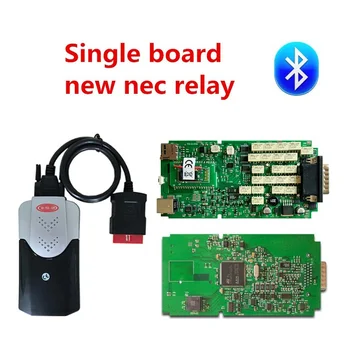 

10pc/lot DHL Single green pcb with bluetooth 2016R0 keygen diagnostic tool For delphis VD DS150E CDP OBD2 cars trucksscan tool