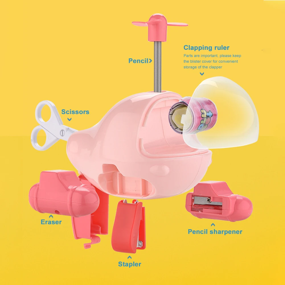 6 в 1 DIY Модель самолета уличная забавная игрушка Модный маленький самолет