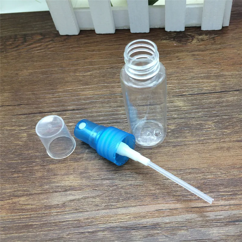 Портативный дорожный прозрачный пластмассовый распылитель для духов 20 мл пустая