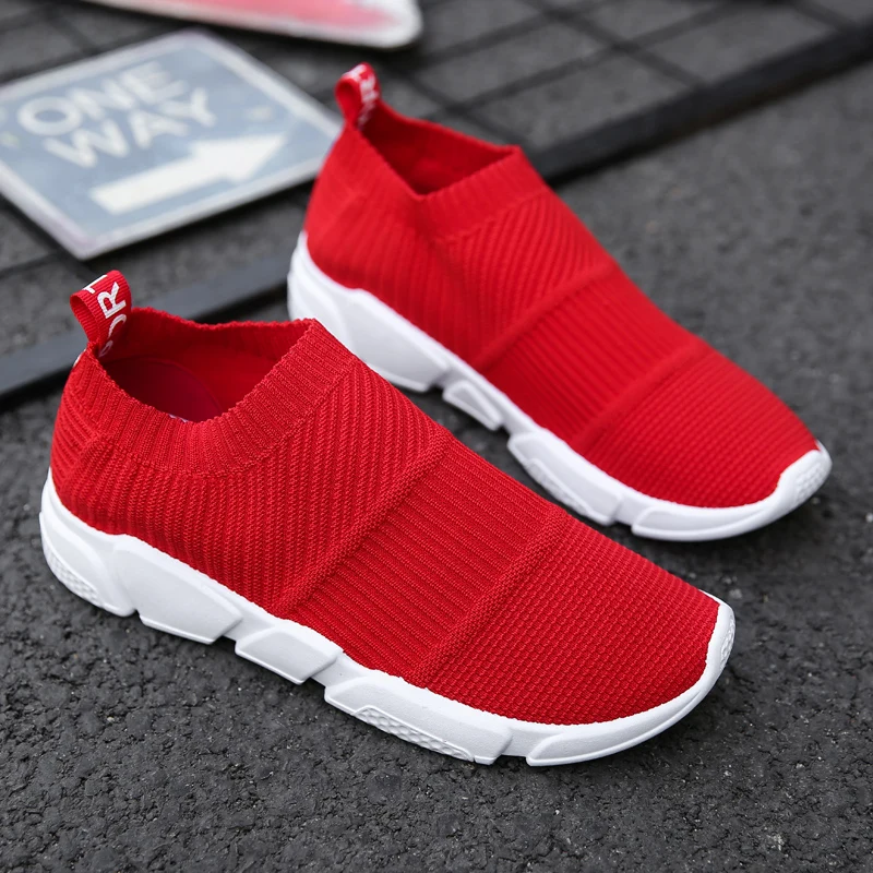 

Men's Casual Fashion Socks Shoes Moccasins Adult Breathable Soft Footwear Sneakers Male Sneakers Slipony Loafers Zapatos Hombre