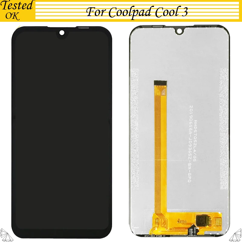 

5.71inch For Coolpad Cool 3 LCD Display+Touch Screen Digitizer Assembly 100% Tested Working For Coolpad Cool3 LCD Assembly