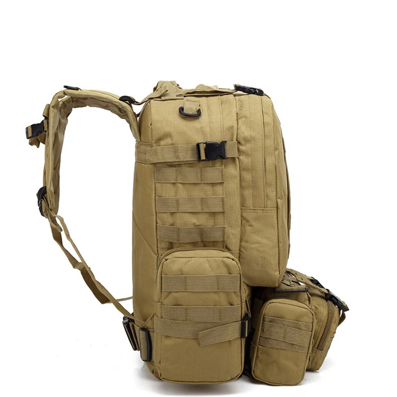Multifunctional Backpack Mens Outdoor Bags Big Capacity Combination Mountaineering Bag Tactical Military Waterproof Camping Bag