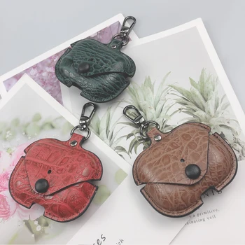 

Crocodile Leather Headphone Cover For Apple AirPods Pro 2 1 Customized Protective Earphone Case For Apple AirPods Case With Hook