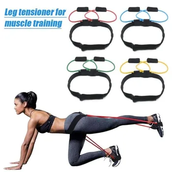 

Fitness Booty Bands Set Resistance Bands for Butt Legs Muscle Training Adjust Waist Belt Elastic Bands Pedal Exerciser Workout