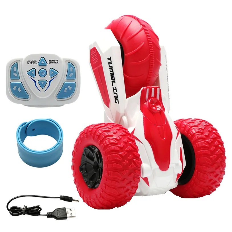 2.4G Intelligent Watch Control 360° Rotation Bounce Stunt Off Road Automatic Car Kids Toys kids toys juguetes brinquedos игрушки