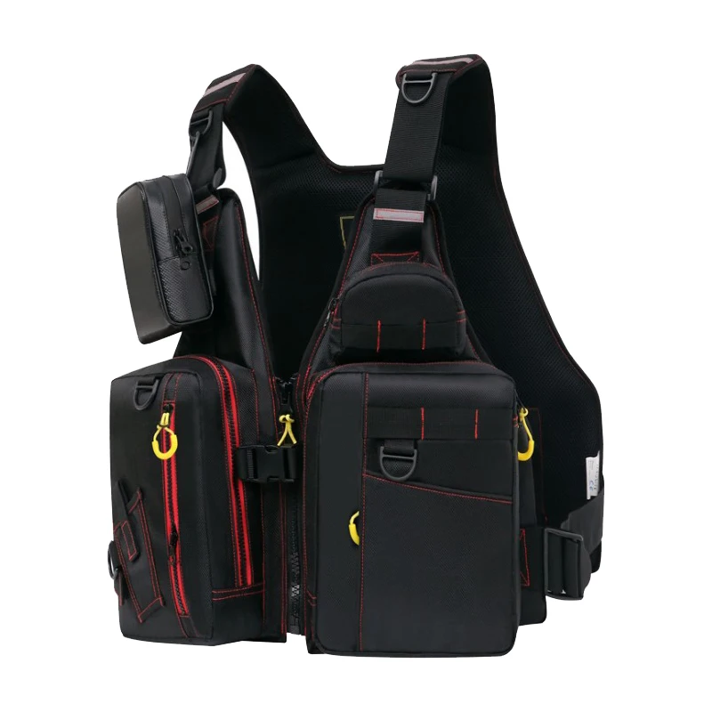 Жилет рыболовный мужской водонепроницаемый спасательная жилетка с высокой