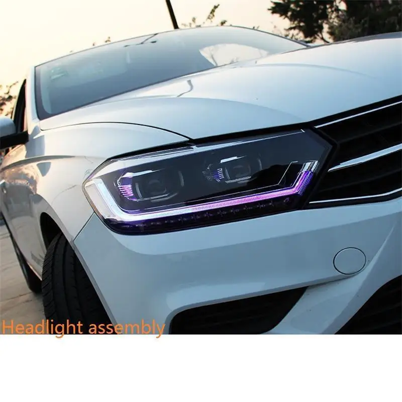Авто Внешняя сборка Cob Assessoires боковой сигнал поворота СИД Drl освещение автомобиля