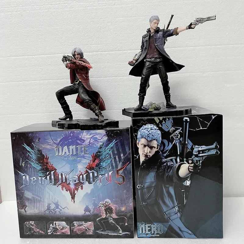ARTFX J Devil May-Cry Dante Patung Figur PVC Model Koleksi Hadiah Mainan