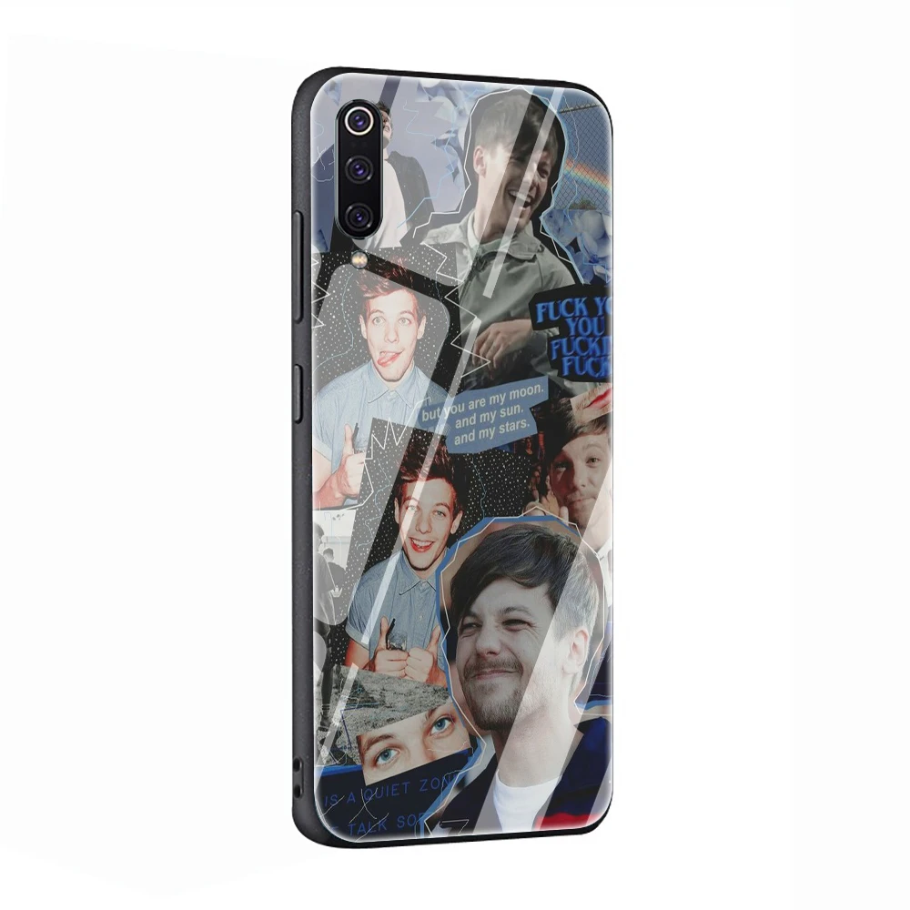 EWAU one direction harry styles» и Louis tomlins Стекло чехол для телефона для Xiao mi 4X 6A Note5 6 7 pro mi 5X6X8 9 A1 A2 - Цвет: G2