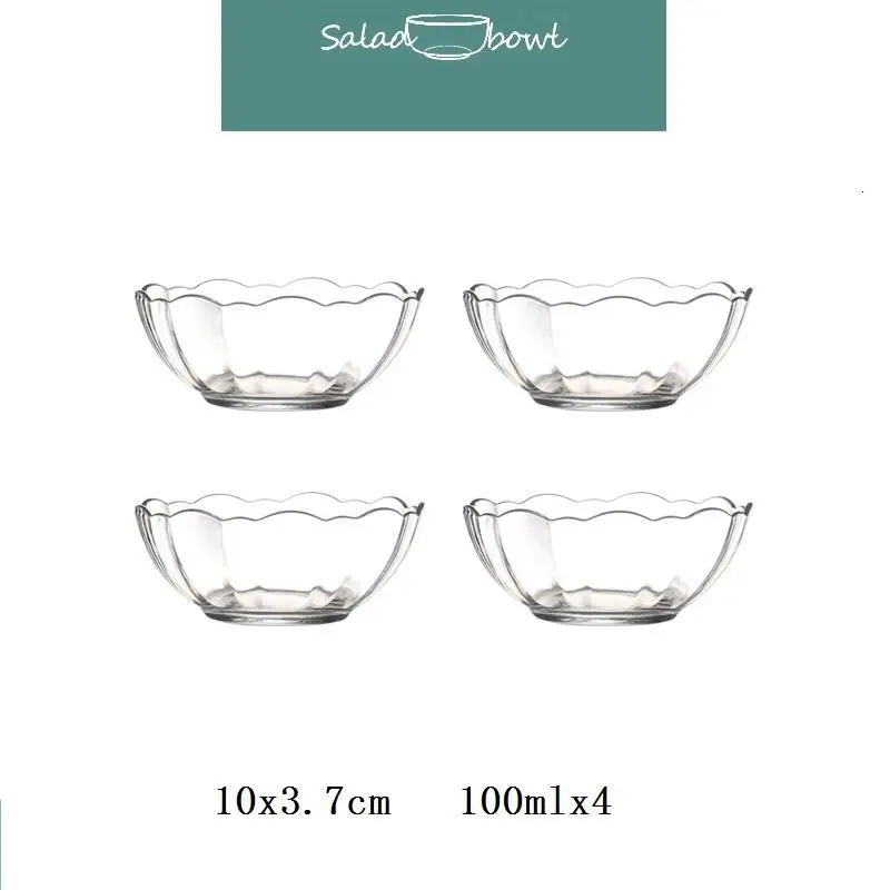 Saladeira Coconut Saladier столовый набор тарелка суп салат резак лапша стекло Frutero столовые приборы столовая посуда столовая чаша - Цвет: Number 16