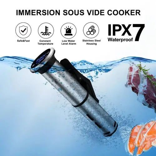 Biolomix-2 세대 스테인레스 스틸 수비데 쿠커, ipx 7 방수 디지털 정확한 침수 순환기능 3